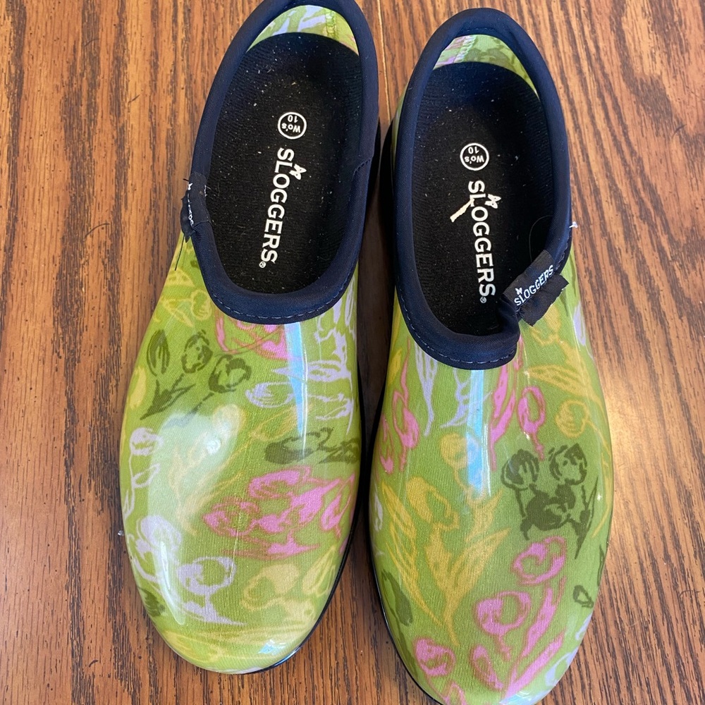 Women’s Sloggers Slip On Garden Shoes sz 10 - Picture 3 of 7